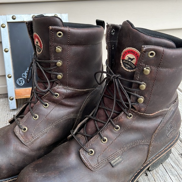 Red Wing Shoes Other - Red Wing Shoes Irish Setter #83810 - 8" Steel-Toe Logger Work Boots size 14 EE